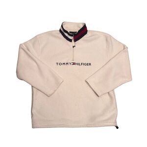 Tommy Hilfiger Y2K Polar Fleece Quarter Zip Sweater